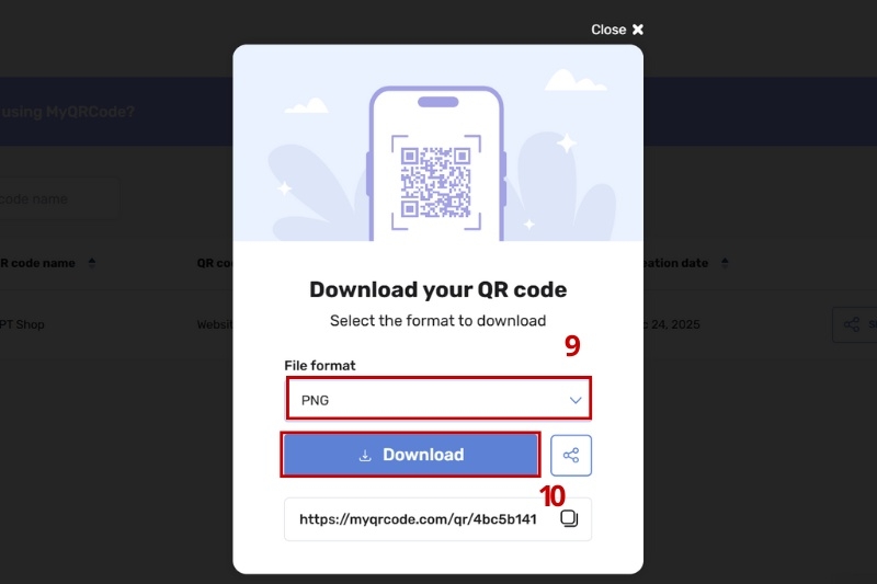 Cách tạo mã QR cho tài liệu ảnh 6