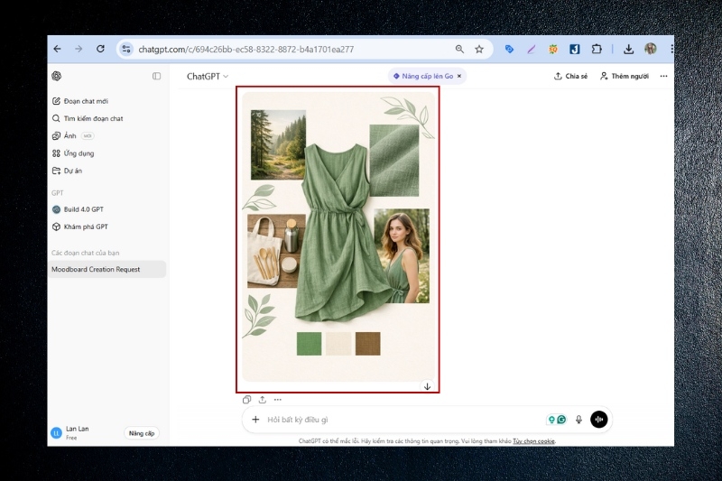 Cách tạo Moodboard bằng ChatGPT ảnh 5