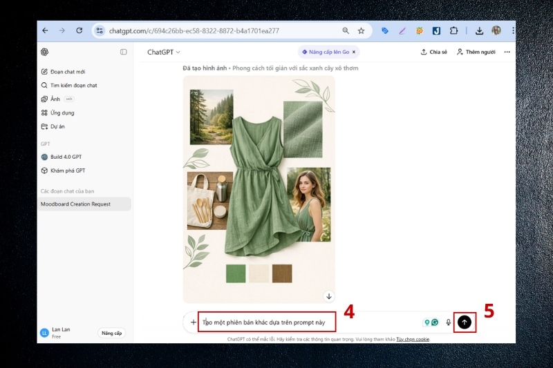 Cách tạo Moodboard bằng ChatGPT ảnh 6
