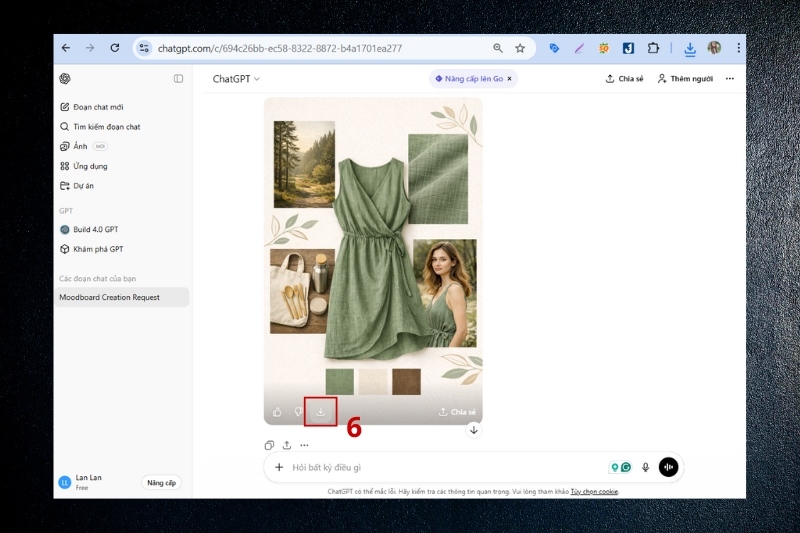 Cách tạo Moodboard bằng ChatGPT ảnh 7