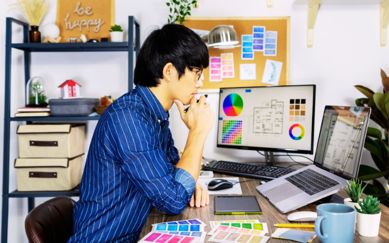 Tìm kiếm cơ hội việc làm trên Behance