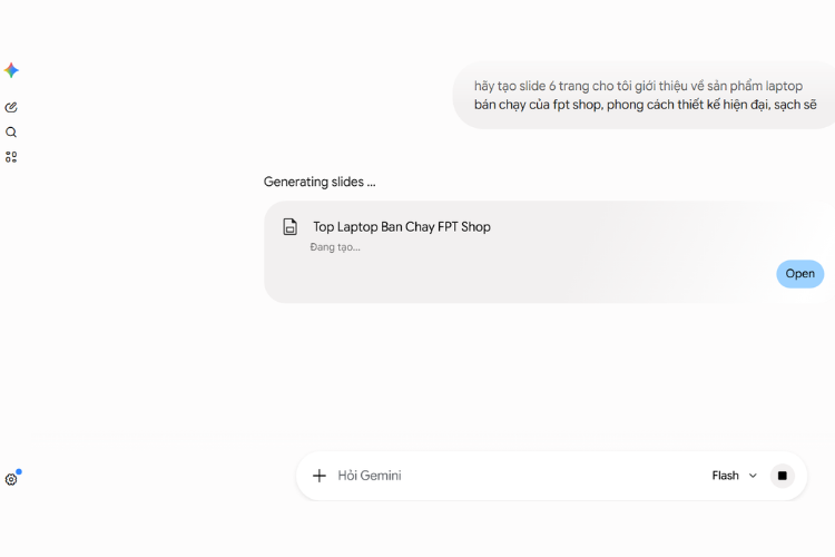 cách tạo slide bằng gemini 2
