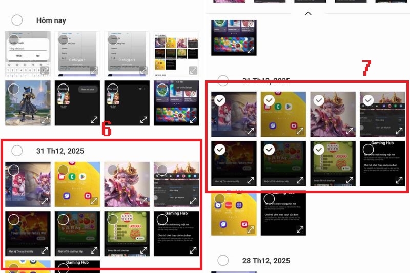 Cách tạo video highlight reel trên điện thoại Samsung ảnh 5