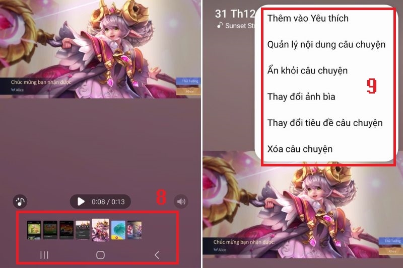 Cách tạo video highlight reel trên điện thoại Samsung ảnh 6