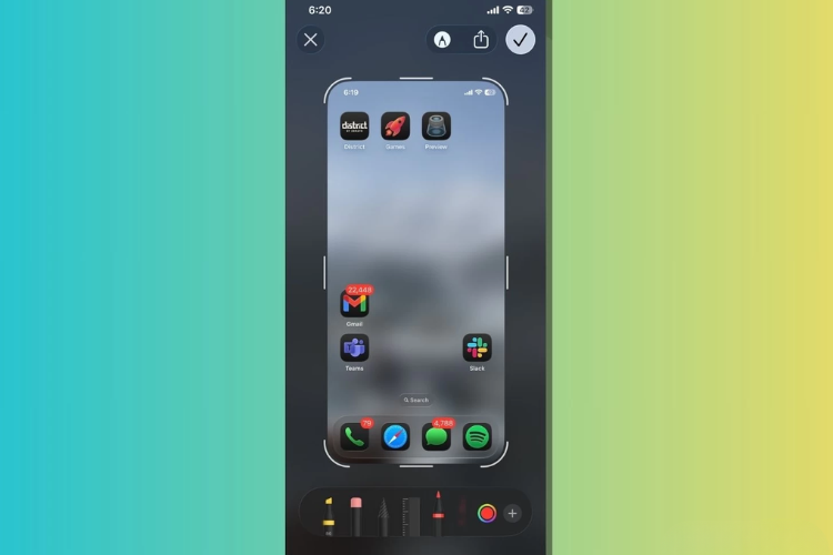 Cách tắt chế độ xem trước toàn màn hình trên iOS 26 hình 5