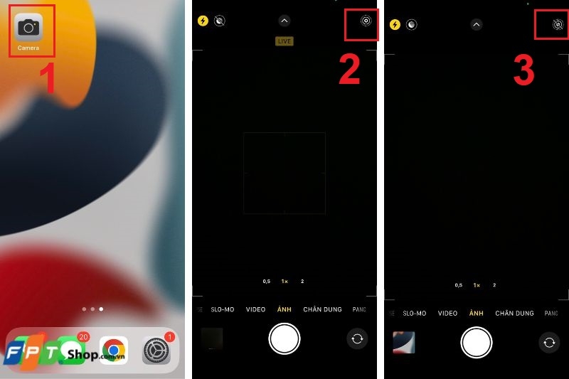 Cách tắt hiệu ứng Live Photos iPhone ảnh 3