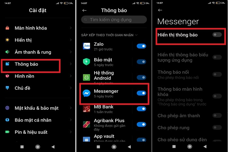 Cách tắt thông báo Messenger khi đăng xuất (Hình 3)