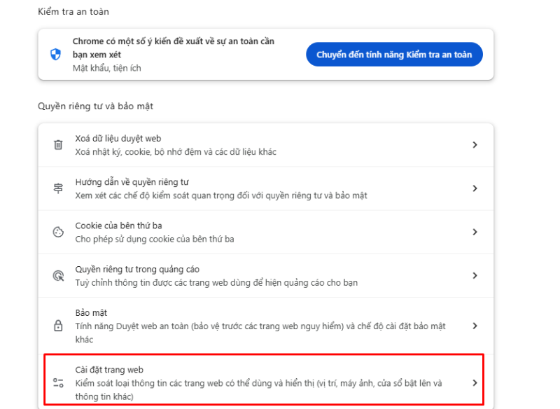 Cách tắt thông báo trên Google Chrome - hình 6