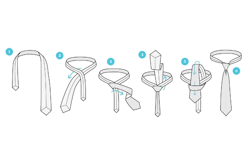 Cách thắt cà vạt đơn giản - Simple Knot