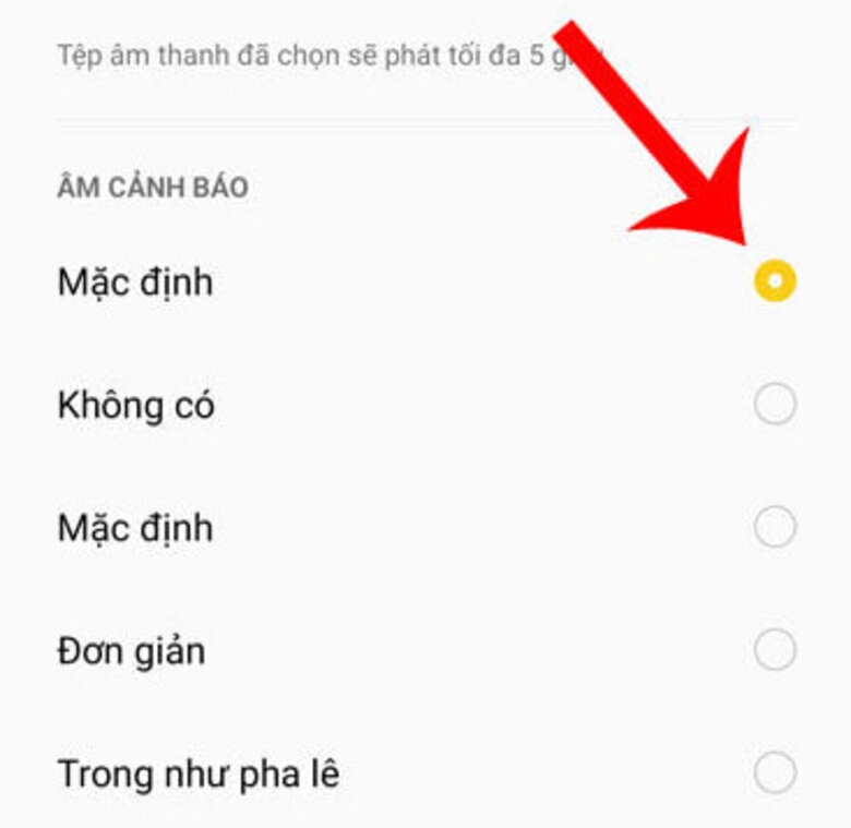 Cách thay đổi âm thanh thông báo Messenger 4