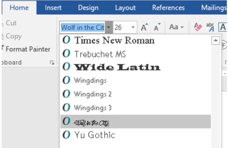 Cách thêm font chữ mới vào Microsoft Office - Hình 3
