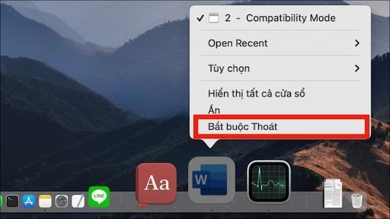 thoat ung dung qua dock
