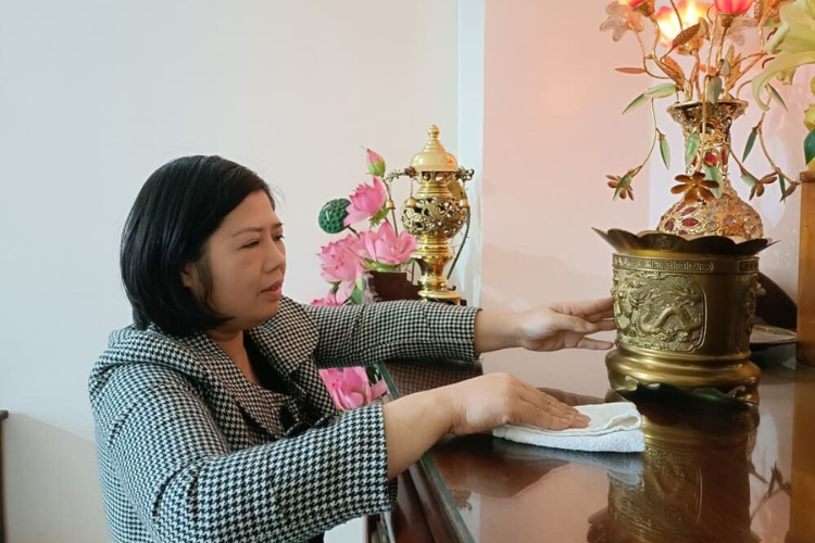 cách tỉa chân nhang hình 7