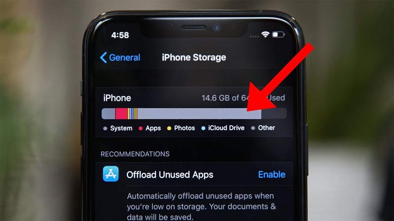 Cách tiết kiệm bộ nhớ cho iOS 1