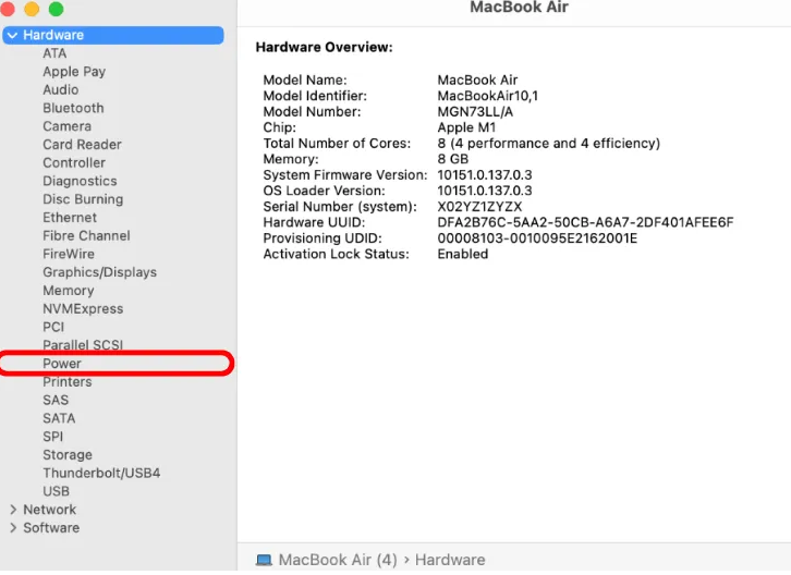 Cách tiết kiệm pin cho MacBook 8