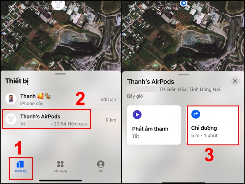cách tìm Airpods bị mất hình 6