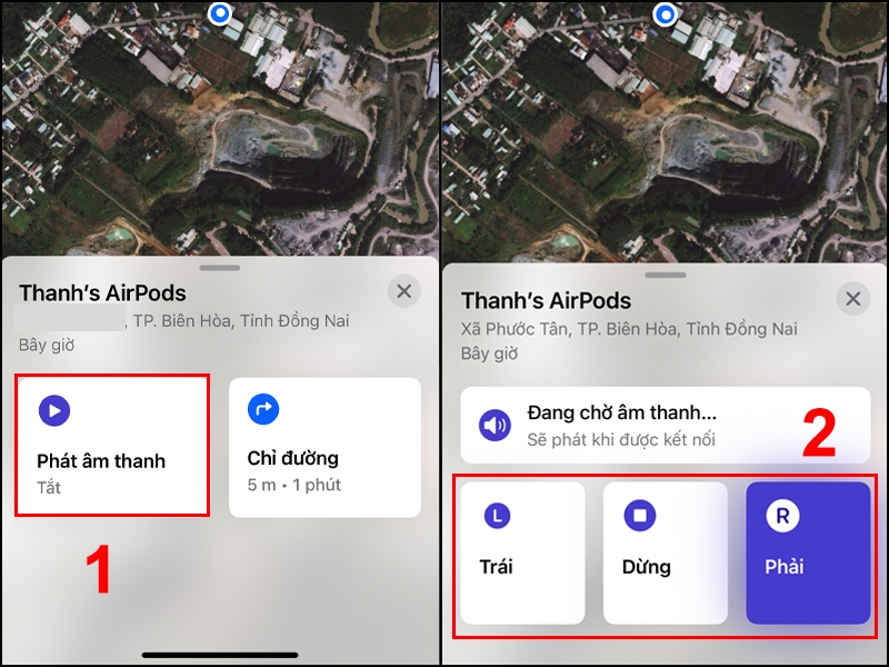 cách tìm Airpods bị mất hình 7