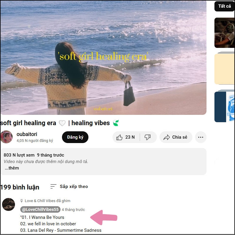 Cách tìm bài hát từ video YouTube hình 1
