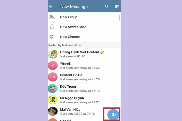 Cách tìm bạn trên Telegram bằng số điện thoại (Hình 2)
