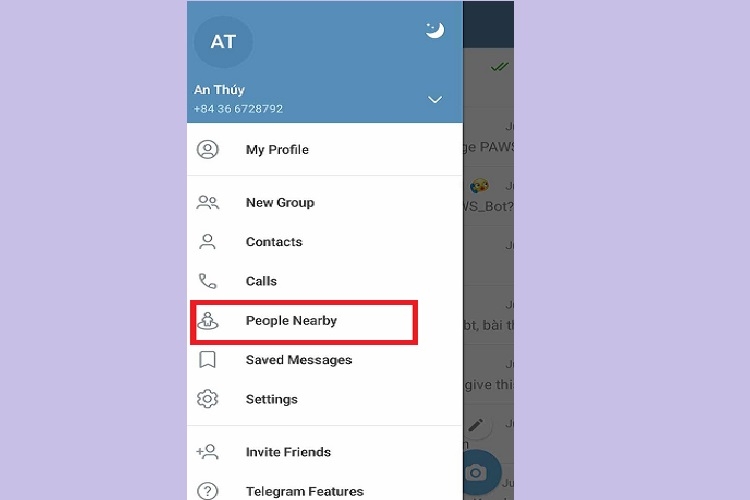 Cách tìm bạn trên Telegram bằng số điện thoại (Hình 8)