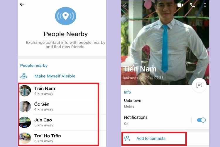 Cách tìm bạn trên Telegram bằng số điện thoại (Hình 9)
