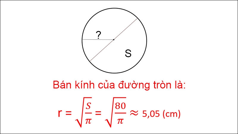 Cách tính bán kính hình tròn (ảnh 4)