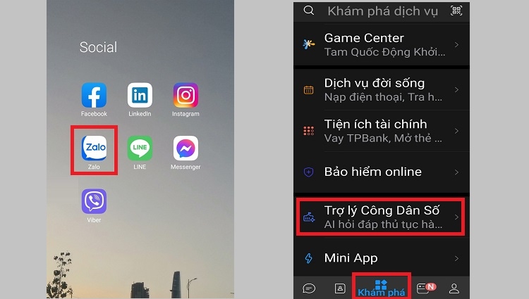 Cách tra cứu thủ tục hành chính trên Zalo (Hình 3)