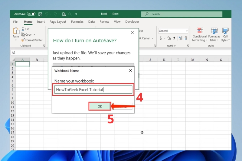 Cách tự động lưu file excel vào OneDrive ảnh 4
