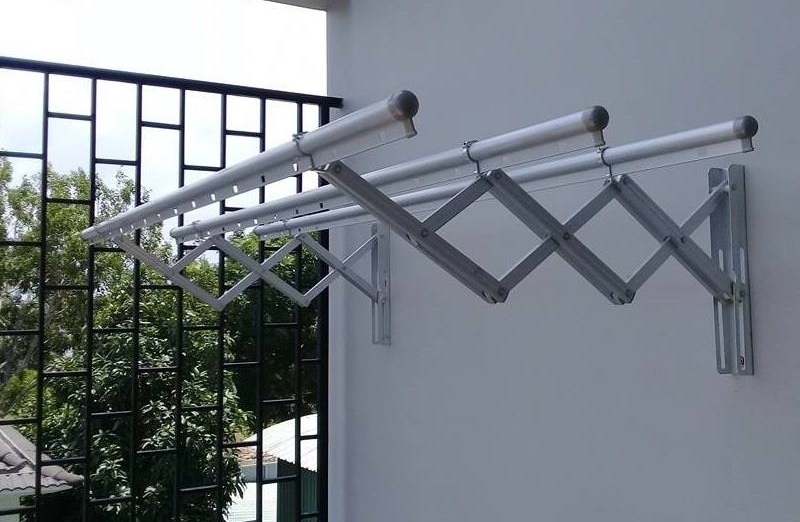 cách tự làm giàn phơi quần áo (hình 6)