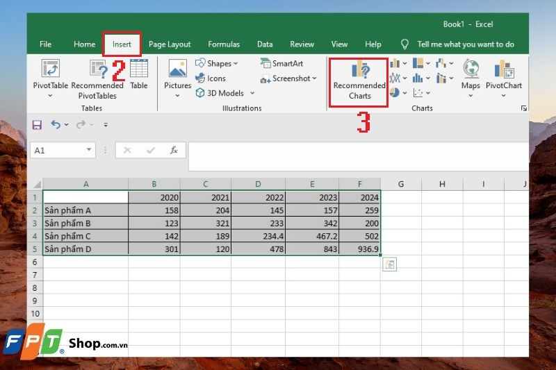 Cách vẽ biểu đồ trong Excel ảnh 12
