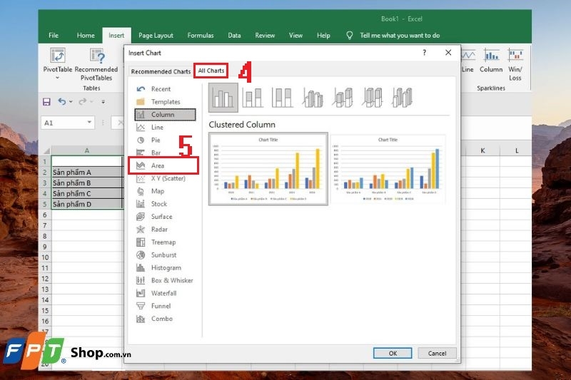 Cách vẽ biểu đồ trong Excel ảnh 13