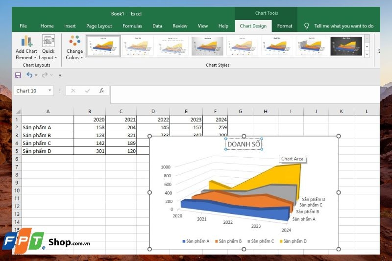 Cách vẽ biểu đồ trong Excel ảnh 15