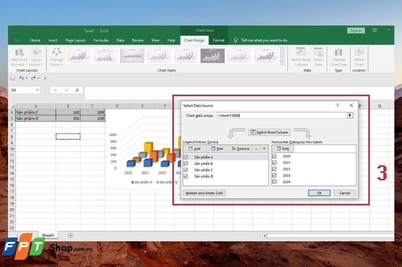 Cách vẽ biểu đồ trong Excel ảnh 19