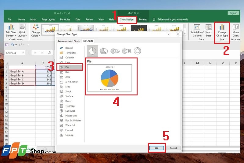 Cách vẽ biểu đồ trong Excel ảnh 22