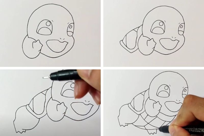 Cách vẽ Pokemon ảnh 2