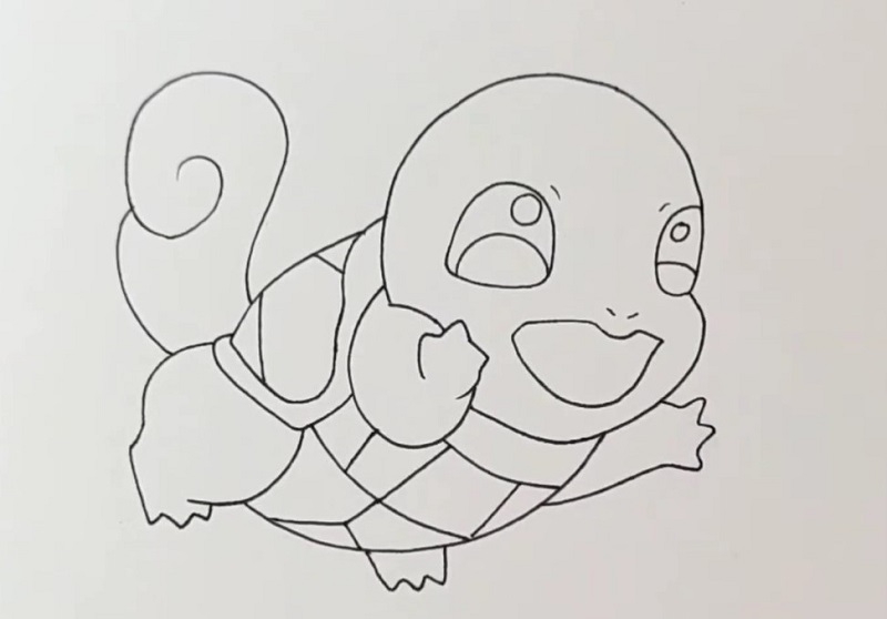 Cách vẽ Pokemon ảnh 3