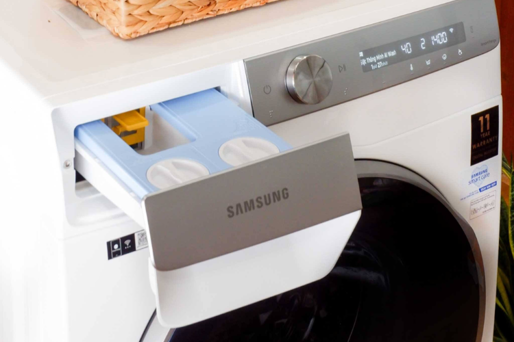 C&aacute;ch vệ sinh m&aacute;y giặt Samsung 9kg cửa ngang h&igrave;nh 5