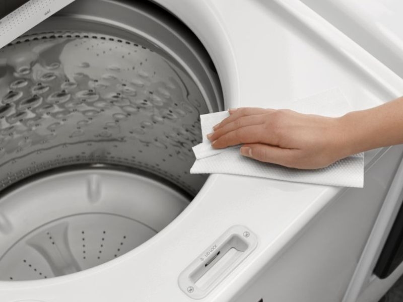 cách vệ sinh máy giặt Sanyo 2
