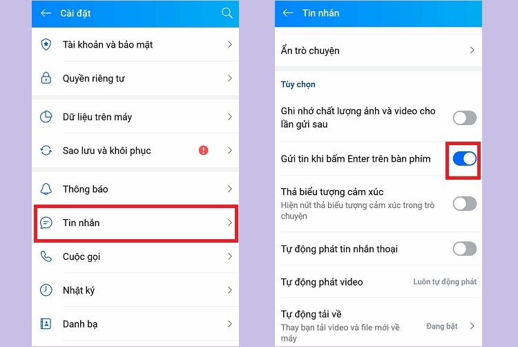 Cách viết xuống dòng trên điện thoại Android (Hình 3)