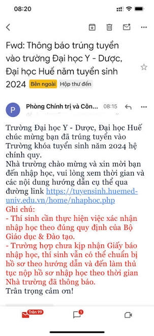cách xác nhận nhập học trên hệ thống 2026 3.jfif