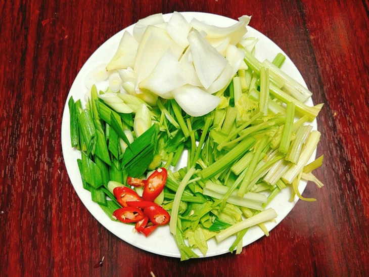 cách xào gan lợn - 6