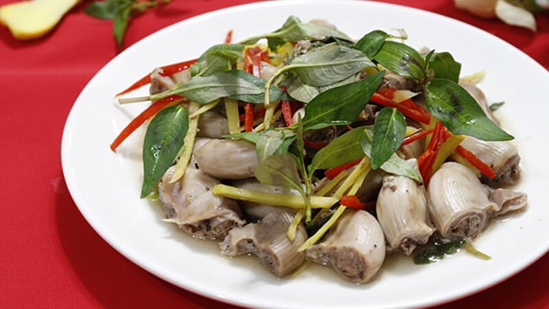 cách xào lòng heo 5