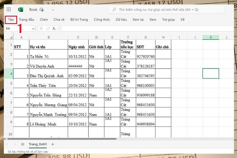 Cách xem lịch sử chỉnh sửa file trong Excel Online ảnh  2