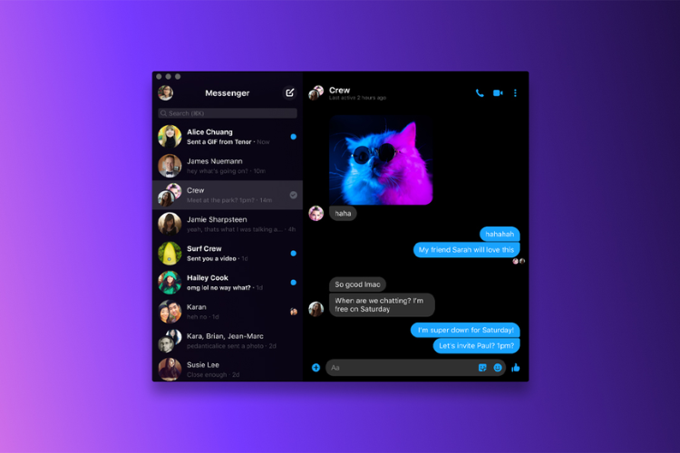 Cách xem toàn bộ tin nhắn Facebook hình 2
