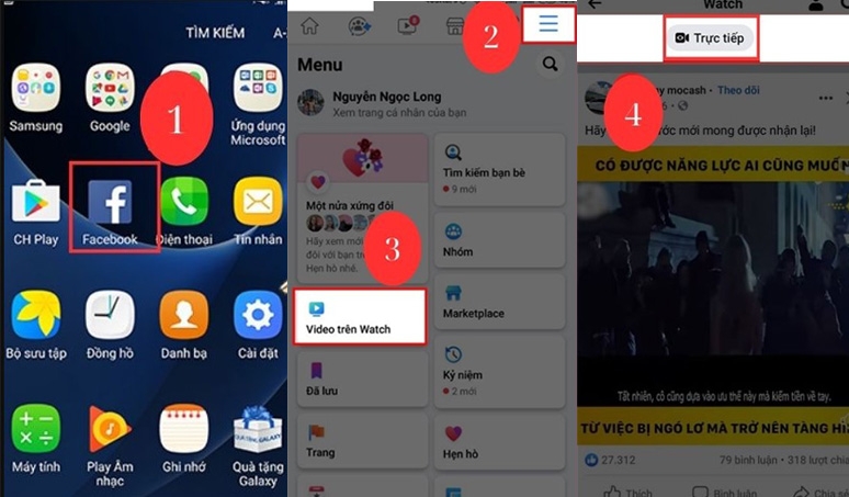cách xem video phát trực tiếp trên Facebook - hình 2