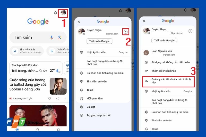 Cách xóa tài khoản google trên Android ảnh 4