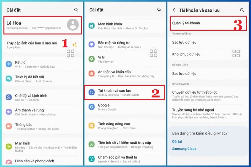 Cách xóa tài khoản Samsung ảnh 4
