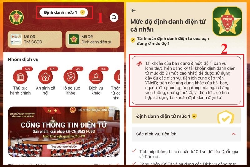 Cách xử lý lỗi đăng ký VNeID ảnh 3