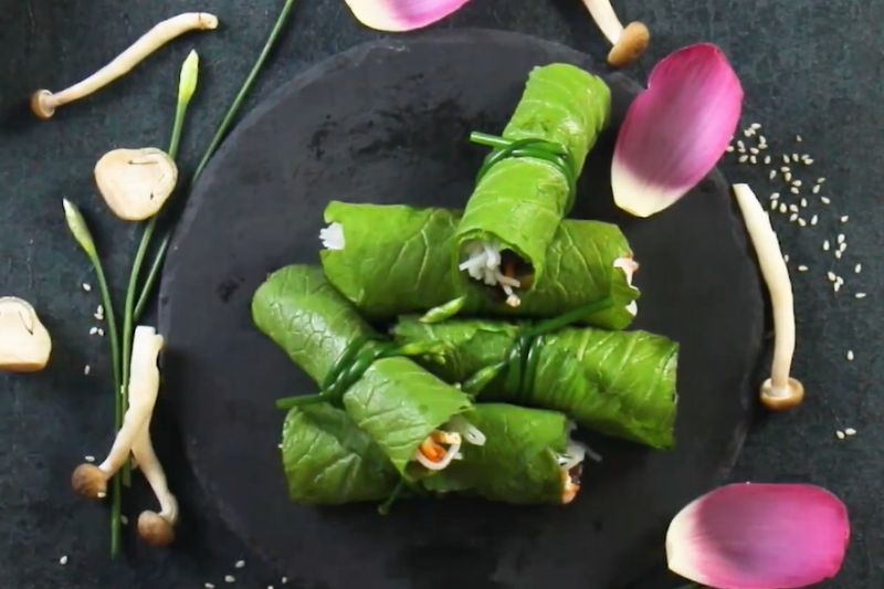 Cải bẹ xanh cuốn ảnh 13