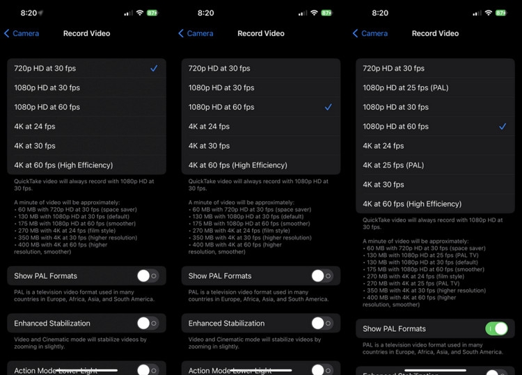 Cài đặt chất lượng ảnh chụp trên iPhone - ảnh 3